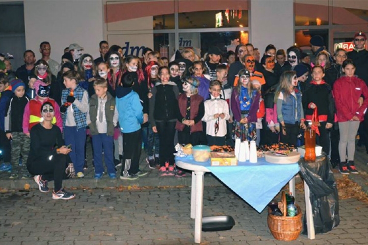 Halloween futás Dombóváron