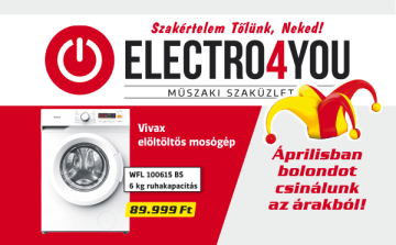 Bolondot csinál az árakból a dombóvári Electro4You!